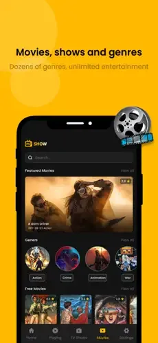 cricfy-for-android-tv Movies and shows